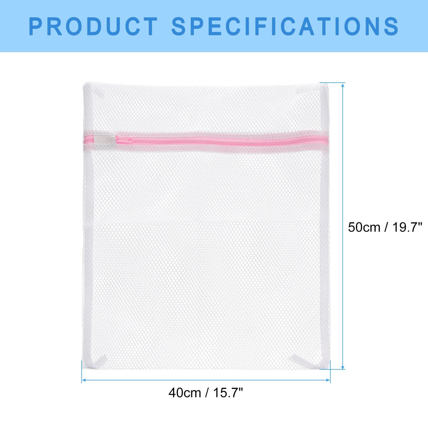 2/3/5pcs Mesh Wash Bag Mesh Laundry Bags