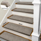 Bullnose Non-Slip Stair Treads -Ultra Plush- Washable Self-Adhesive