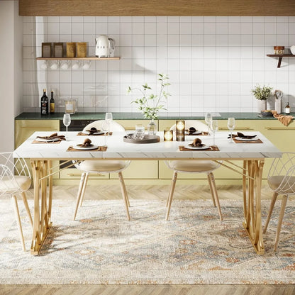 Modern Dining Table 63"