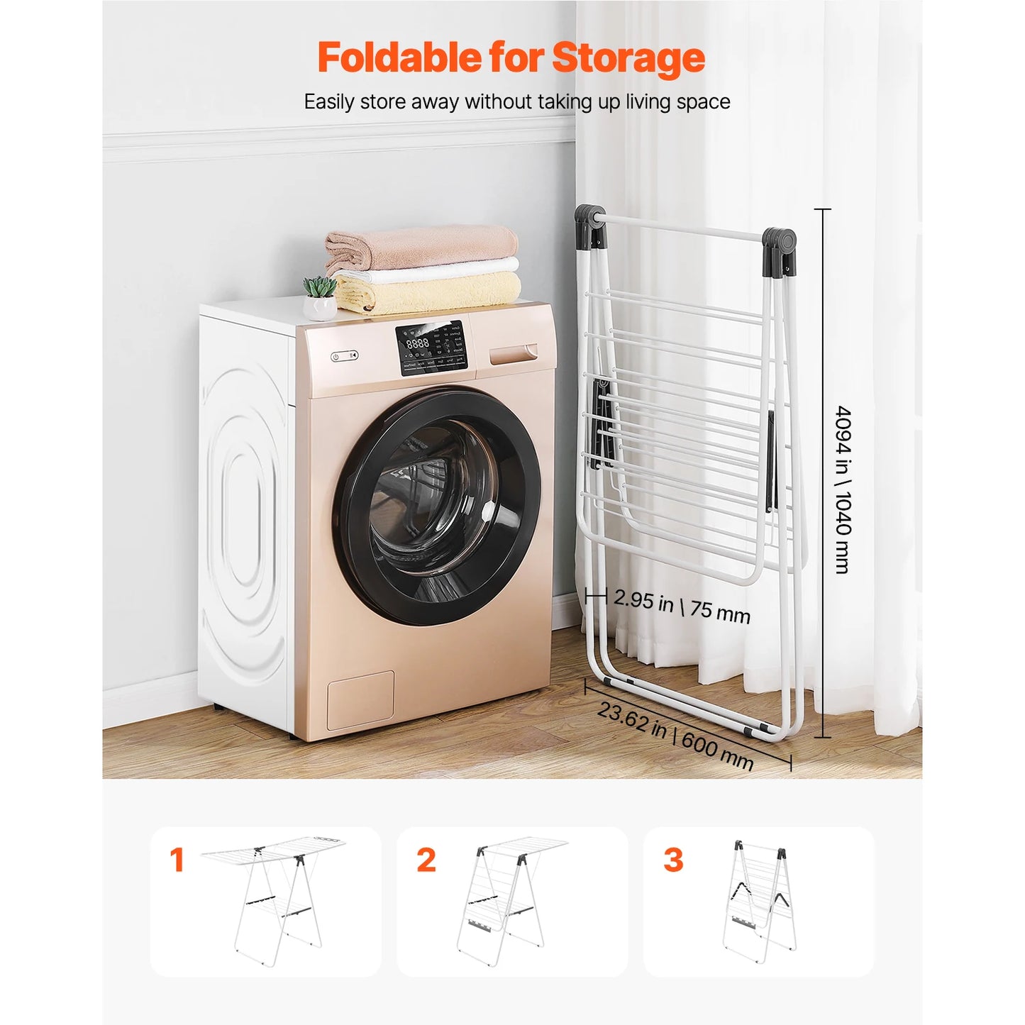 Clothes Drying Rack Foldable