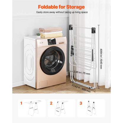 Clothes Drying Rack Foldable
