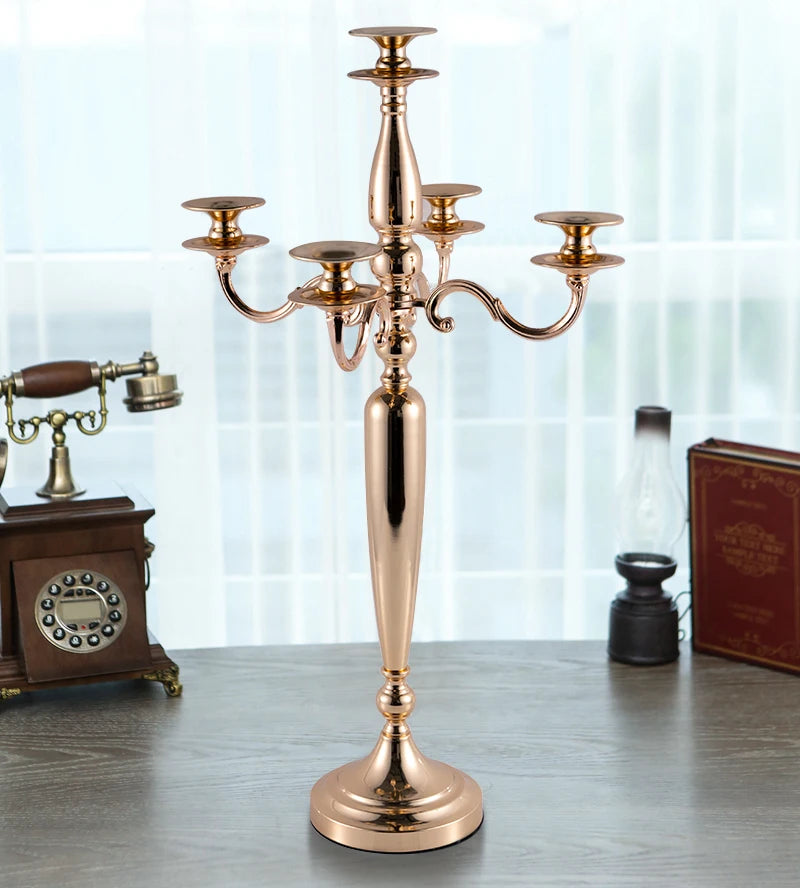 Metal Candelabra Tapered Candle Holder