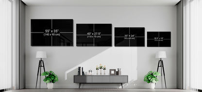 Van Gogh Starry Night Glass Wall Art